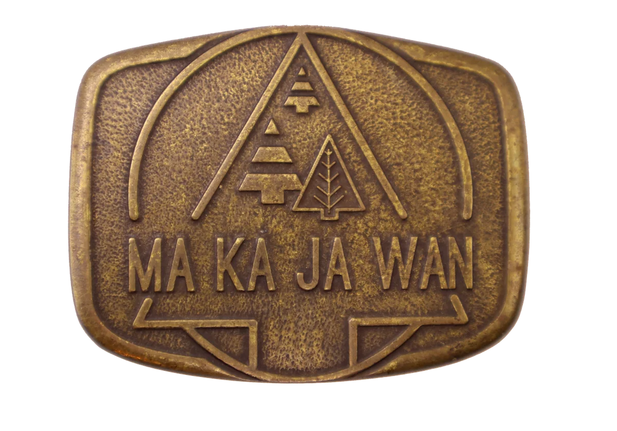 Staff Trees Belt Buckle