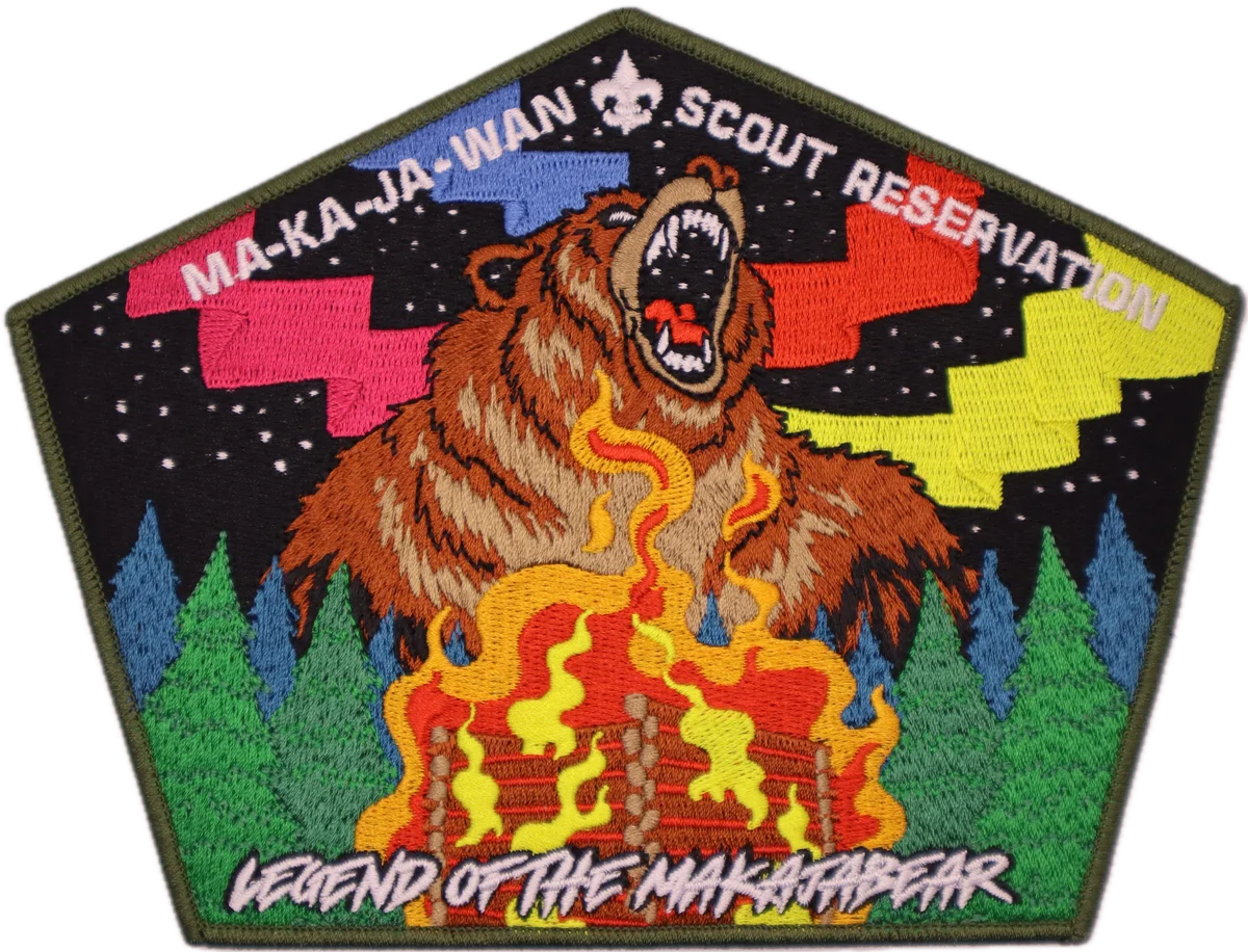 2025 Legend of the Makajabear - Center Patch