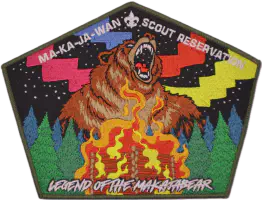 2025 Legend of the Makajabear - Center Patch
