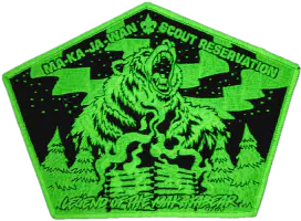 2025 Legend of the Makajabear (Glow in the Dark) - Center Patch