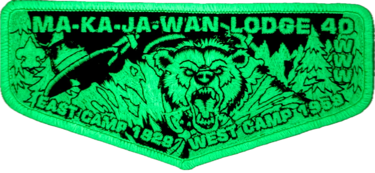 2025 Legend of the Makajabear (Glow in the Dark) - Lodge Flap