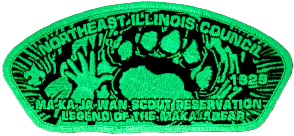 2025 Legend of the Makajabear (Glow in the Dark) - Pawprint CSP
