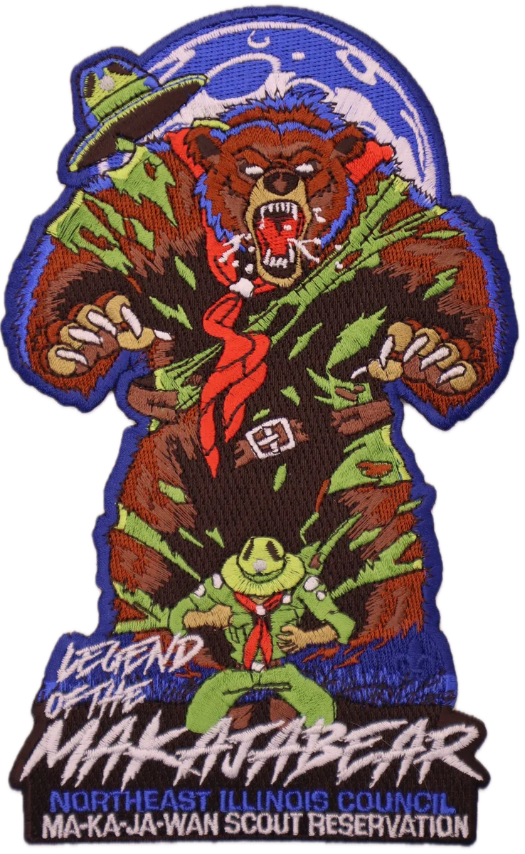 2025 Legend of the Makajabear Jacket Patch