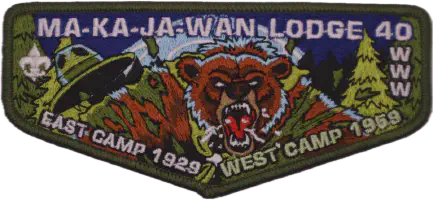 2025 Legend of the Makajabear - Lodge Flap