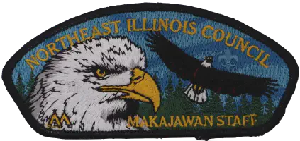 Staff Eagle Council Shoulder Patch